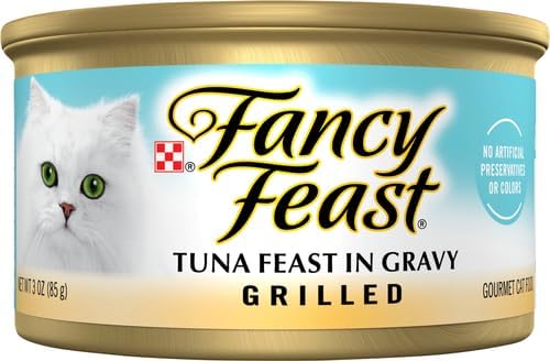 Purina Fancy Feast Gravy Lovers Wet Cat Food, 3 oz Cans, 30-Pack
