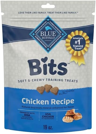 Blue Buffalo Bits Salmon Training Treats, 4 oz