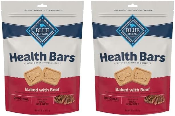 Blue Buffalo Health Bars Pumpkin & Cinnamon Dog Biscuits, 16 oz