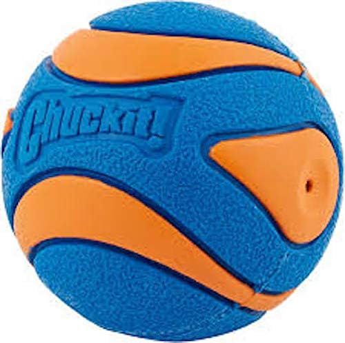 Chuckit! Ultra Squeaker Fetch Balls for Dogs, Floats, Medium 2.5in, 2 Pack