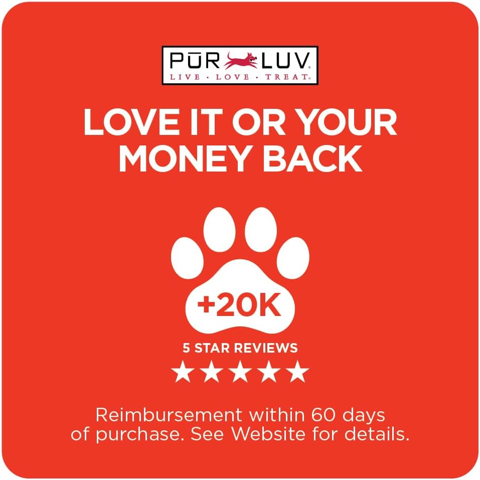 Pur Luv Chicken Jerky Dog Treats,100% Real Chicken Breast, 16 Ounces