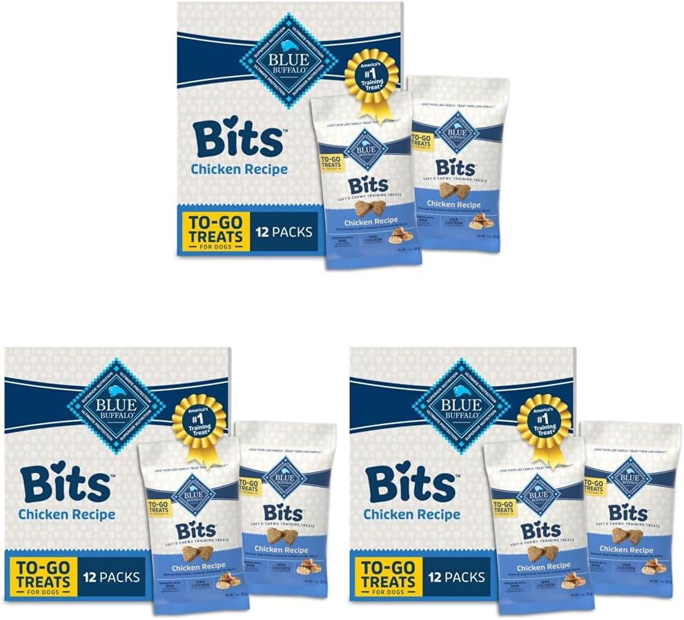 Blue Buffalo Bits Salmon Training Treats, 4 oz