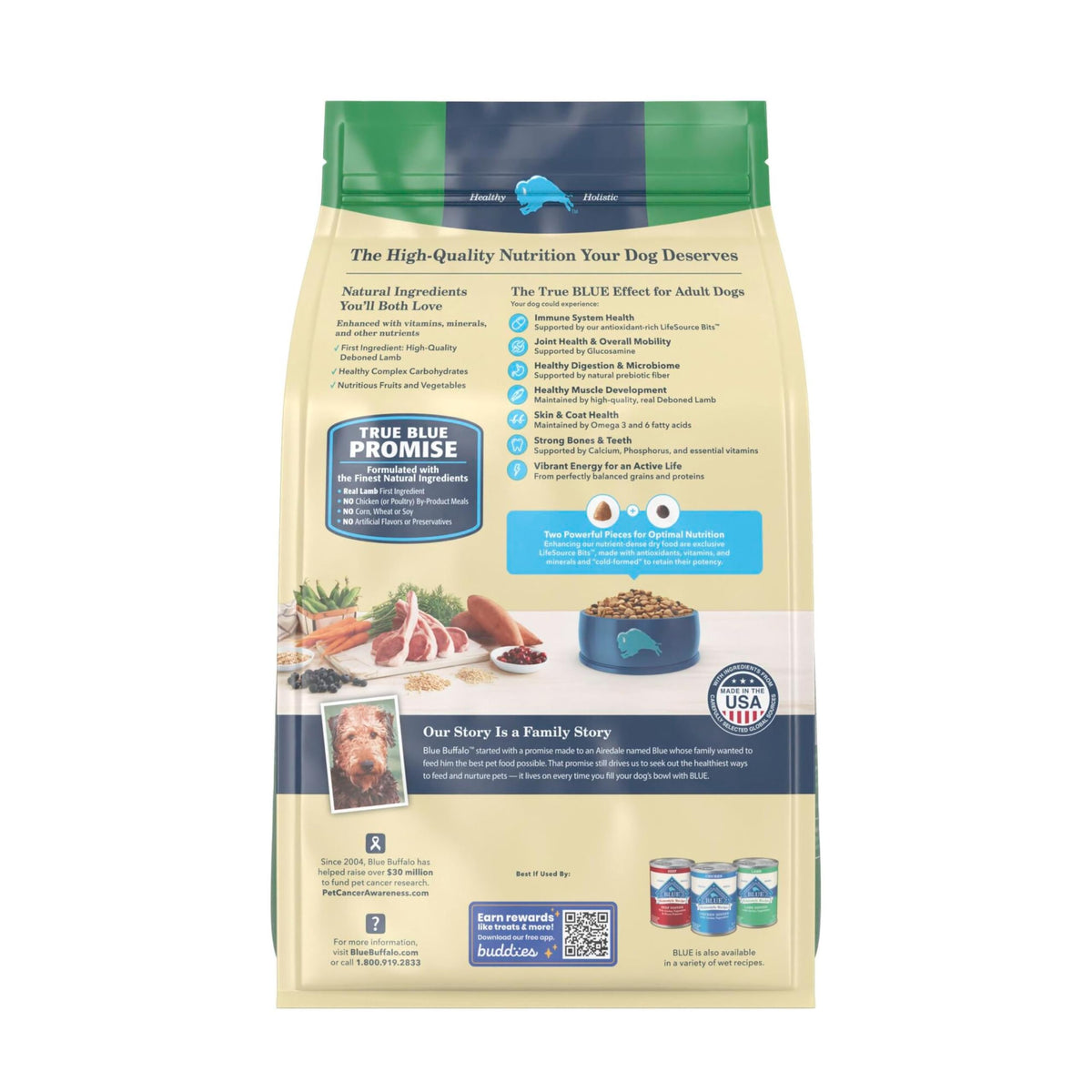 Blue Buffalo Life Protection Formula Chicken Adult Dry Dog Food, 5 lb