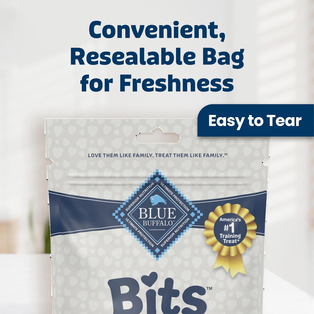 Blue Buffalo Bits Salmon Training Treats, 4 oz