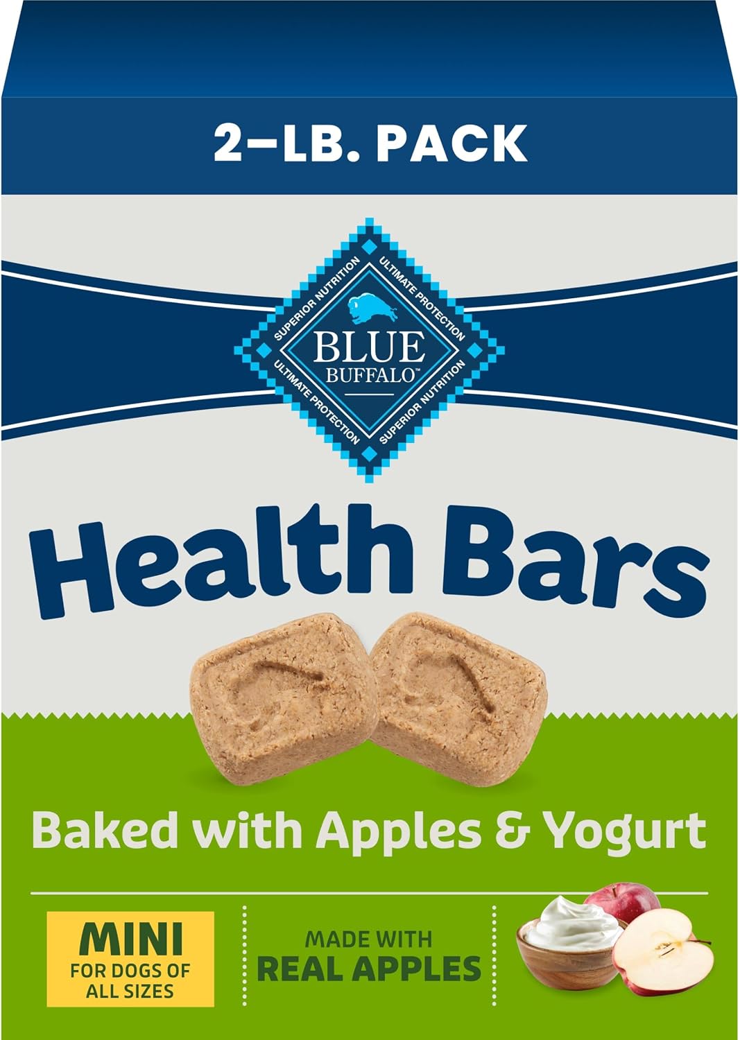 Blue Buffalo Health Bars Pumpkin & Cinnamon Dog Biscuits, 16 oz