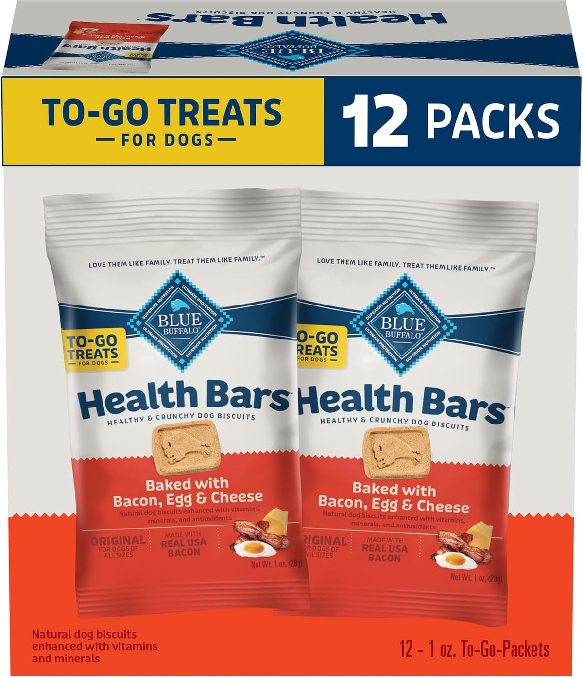 Blue Buffalo Health Bars Pumpkin & Cinnamon Dog Biscuits, 16 oz