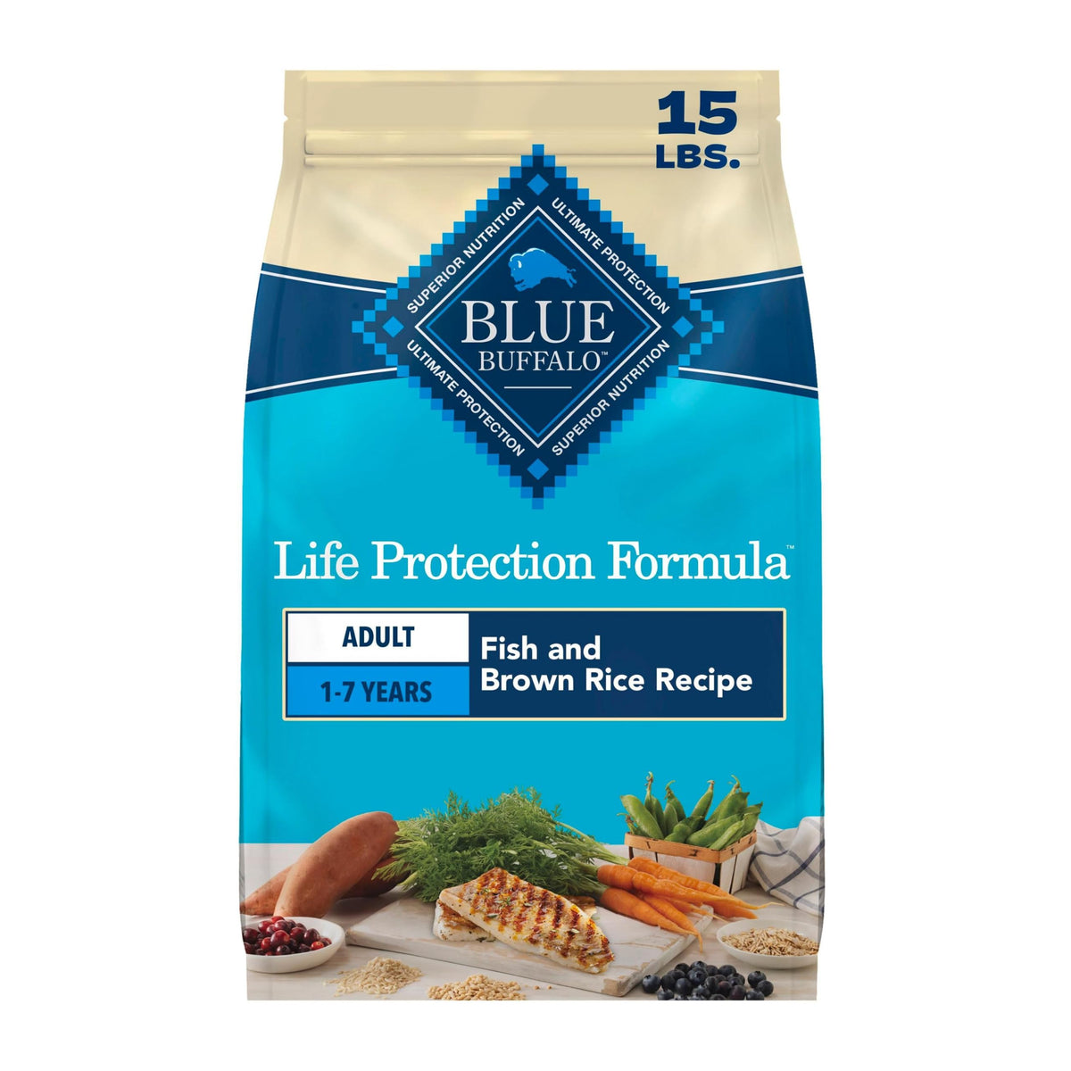 Blue Buffalo Life Protection Formula Chicken Adult Dry Dog Food, 5 lb