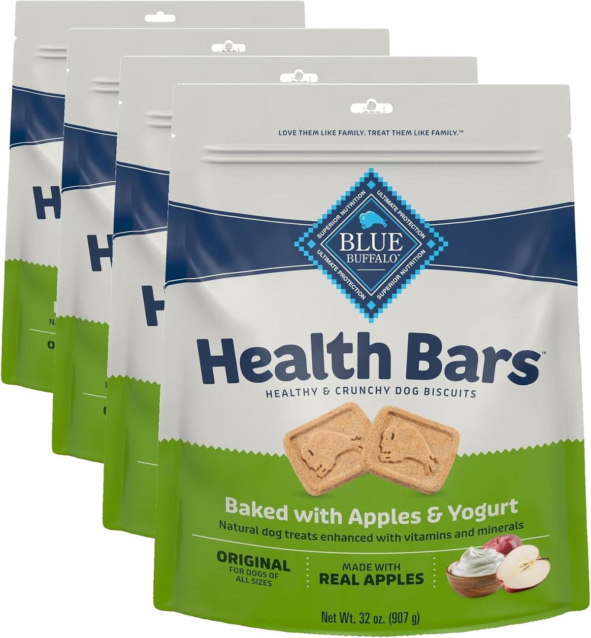 Blue Buffalo Health Bars Pumpkin & Cinnamon Dog Biscuits, 16 oz