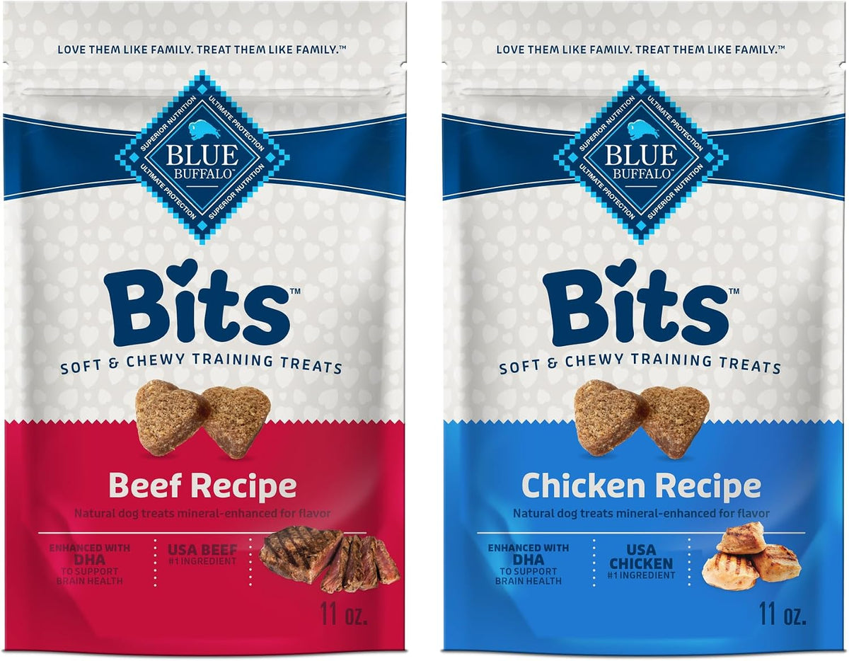 Blue Buffalo Bits Salmon Training Treats, 4 oz