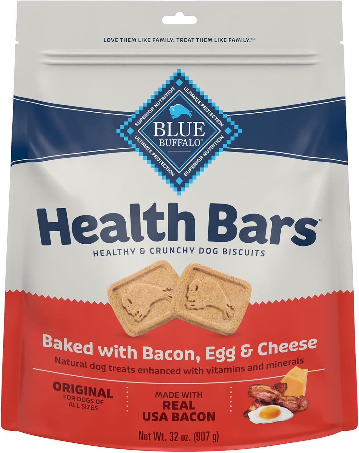 Blue Buffalo Health Bars Pumpkin & Cinnamon Dog Biscuits, 16 oz