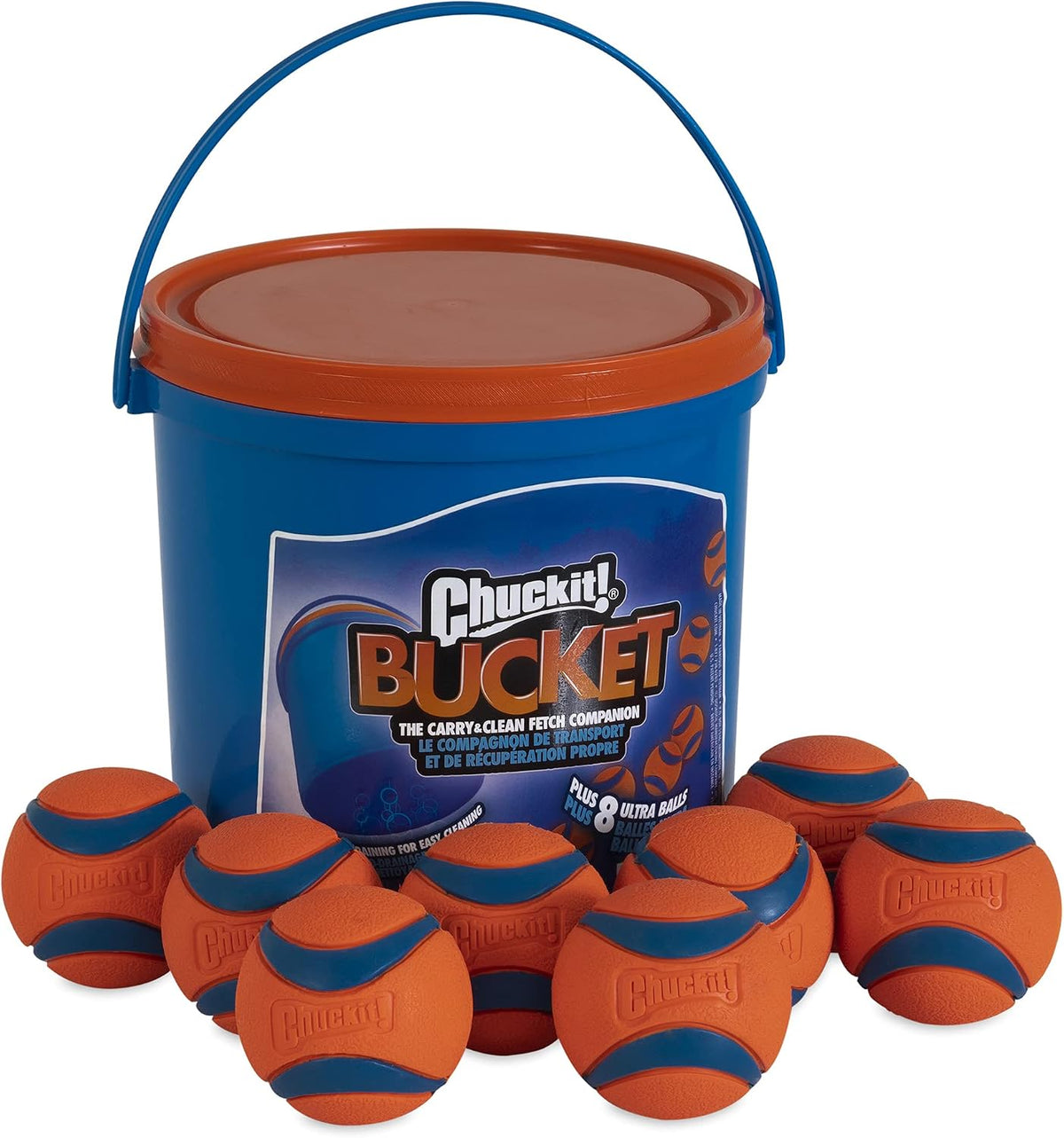 Chuckit! Ultra Squeaker Fetch Balls for Dogs, Floats, Medium 2.5in, 2 Pack