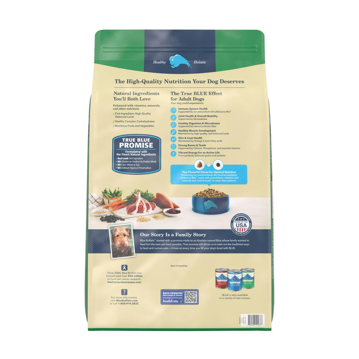 Blue Buffalo Life Protection Formula Chicken Adult Dry Dog Food, 5 lb