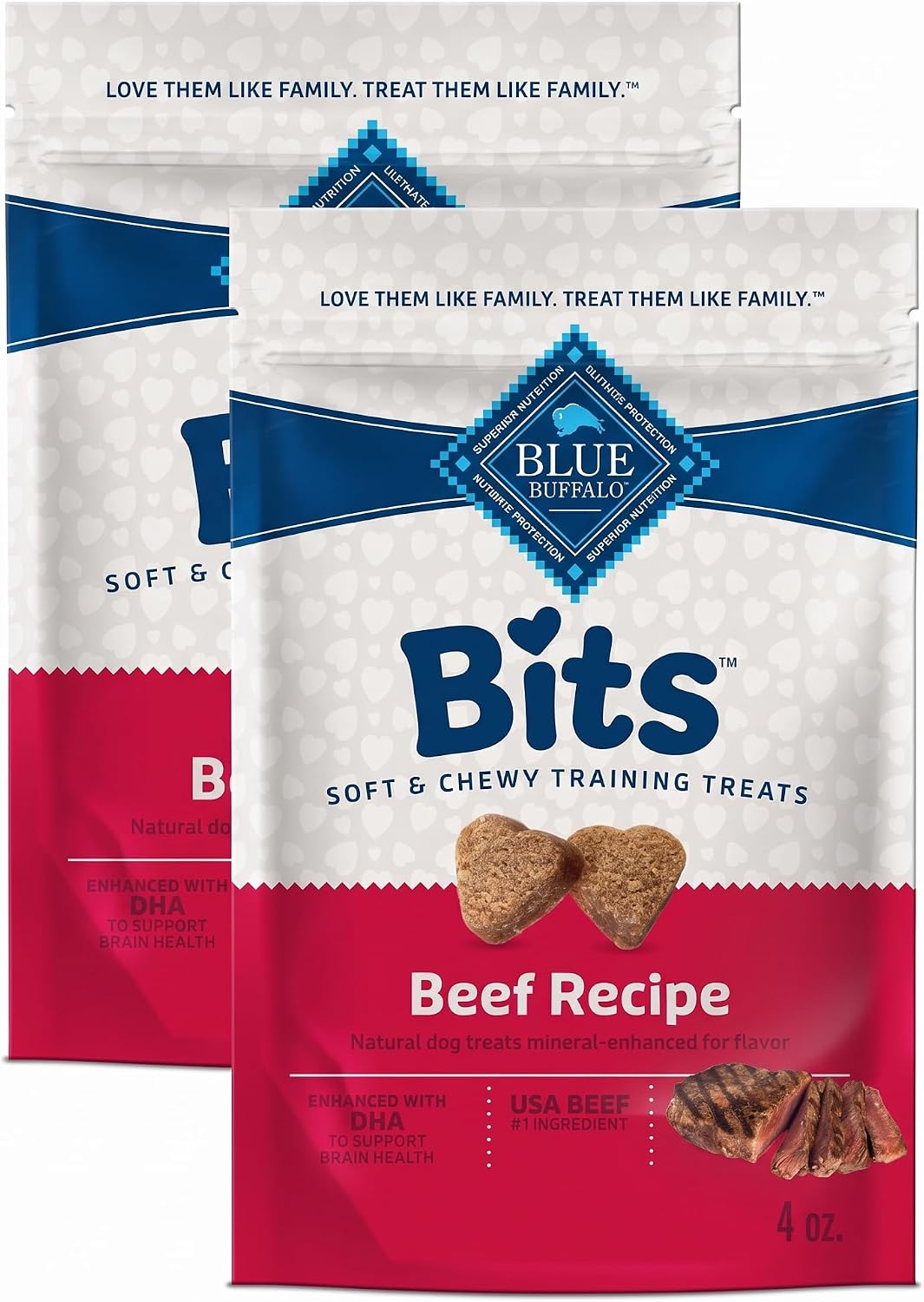 Blue Buffalo Bits Salmon Training Treats, 4 oz