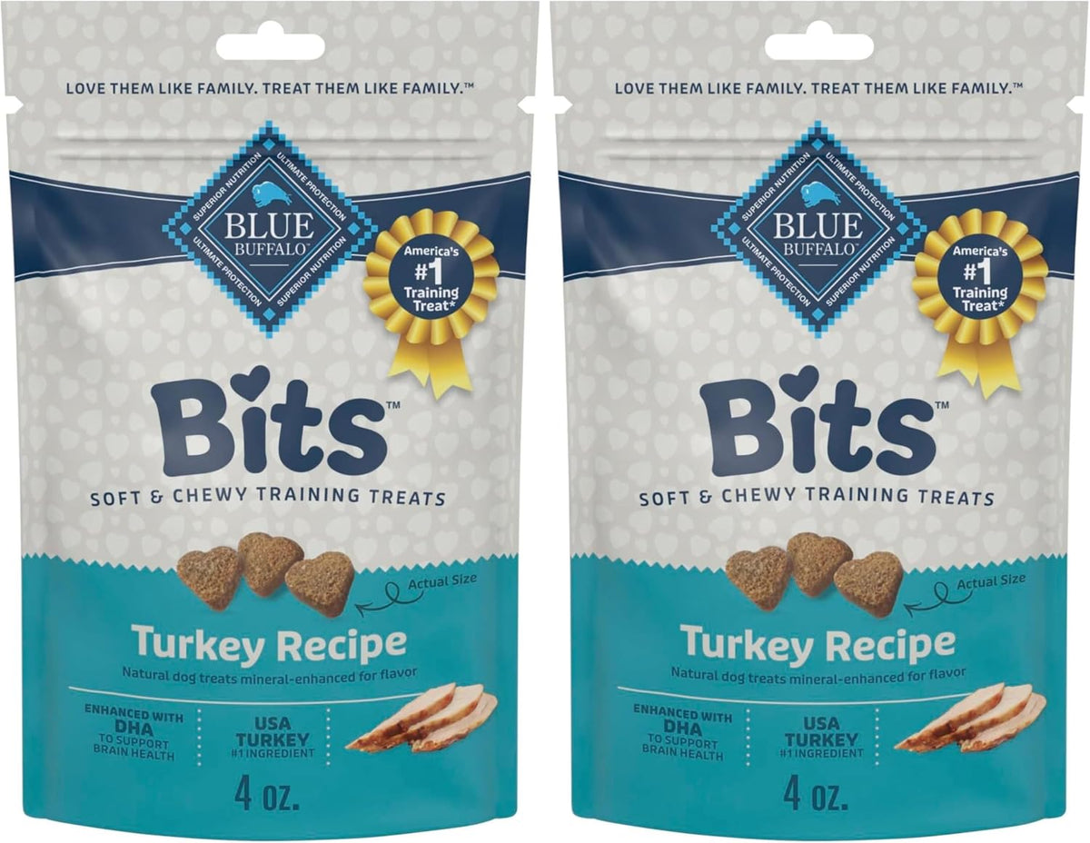 Blue Buffalo Bits Salmon Training Treats, 4 oz