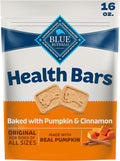 Blue Buffalo Health Bars Pumpkin & Cinnamon Dog Biscuits, 16 oz
