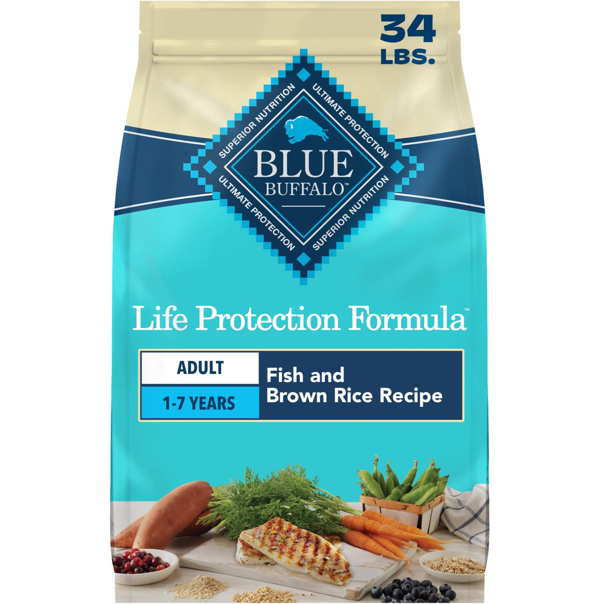 Blue Buffalo Life Protection Formula Chicken Adult Dry Dog Food, 5 lb