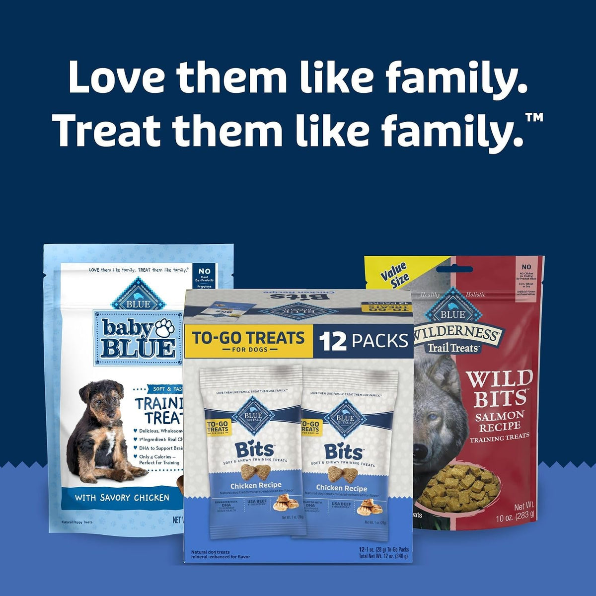 Blue Buffalo Bits Salmon Training Treats, 4 oz