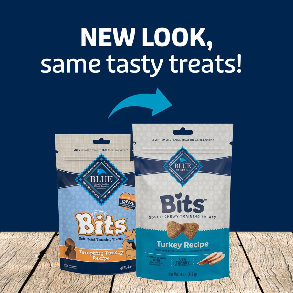 Blue Buffalo Bits Salmon Training Treats, 4 oz