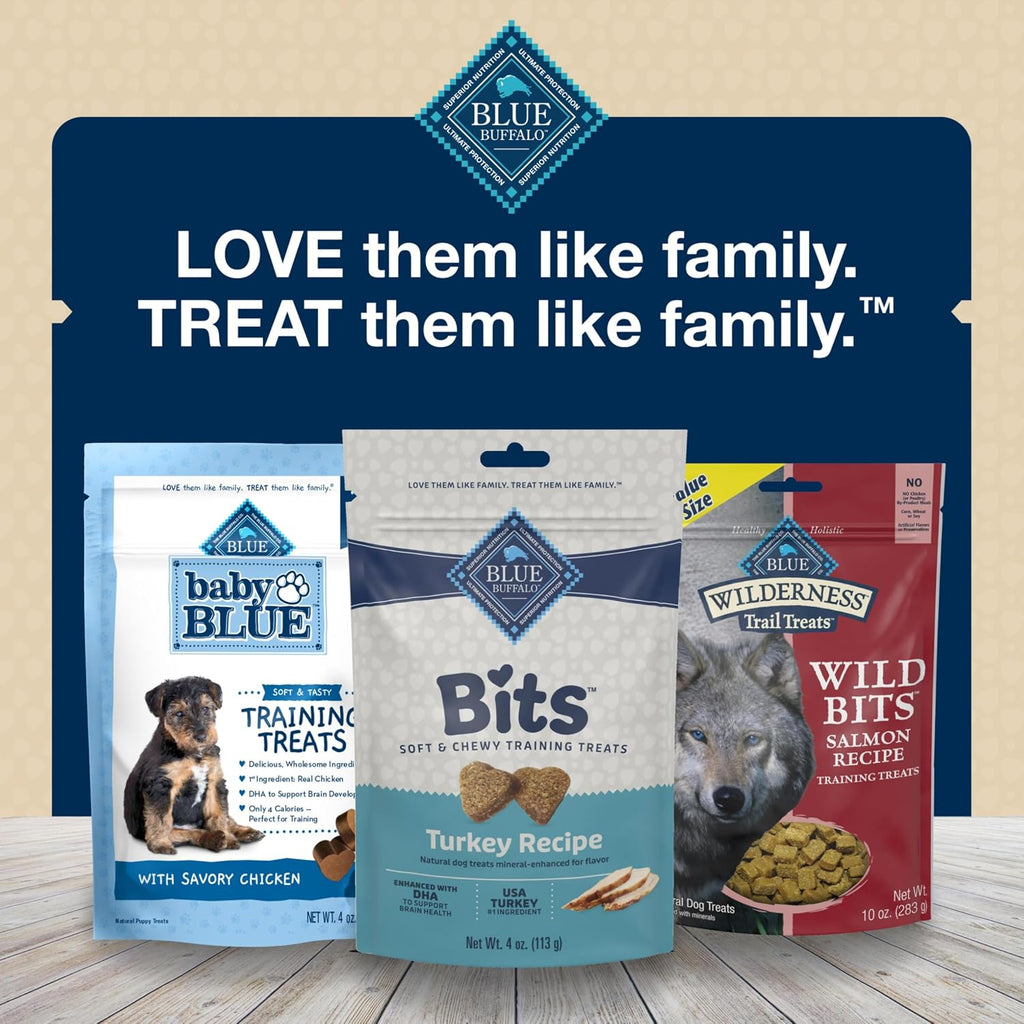 Blue Buffalo Bits Salmon Training Treats, 4 oz