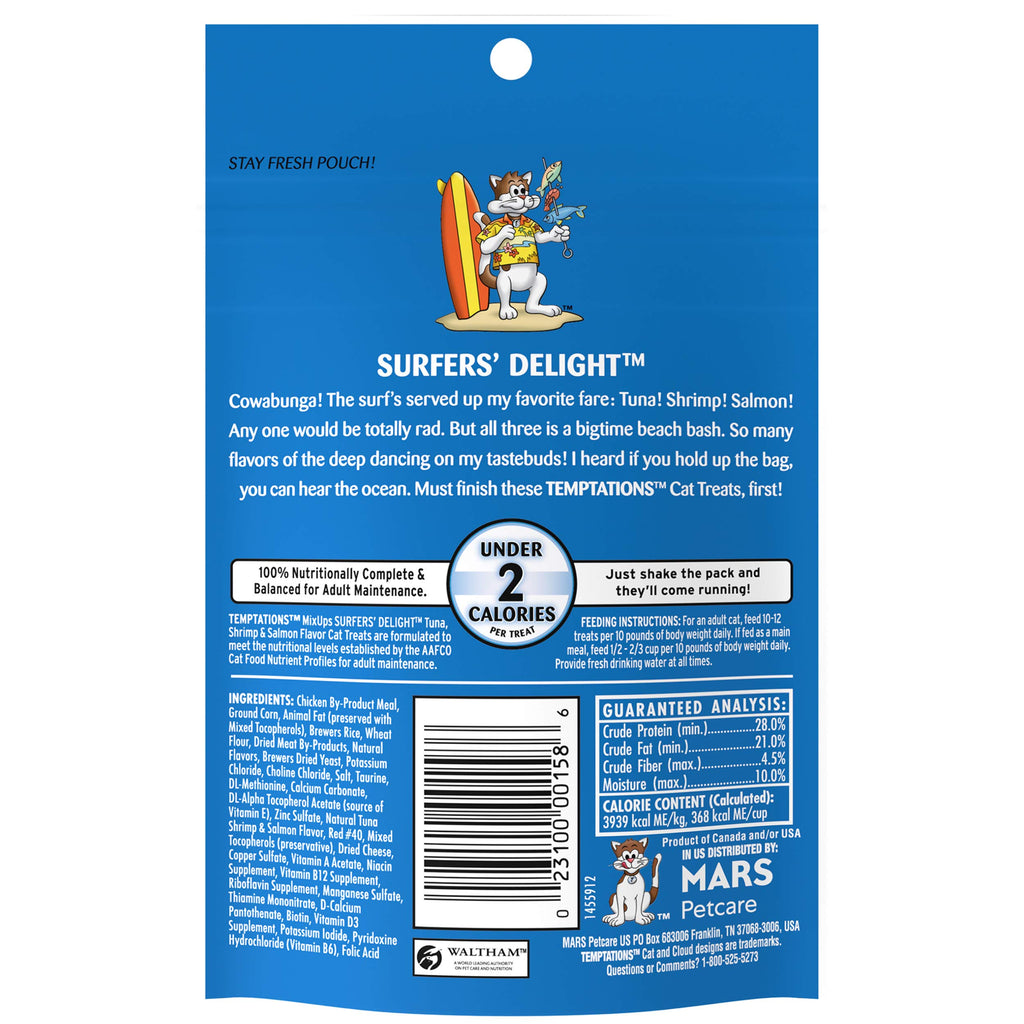 Temptations Classic Crunchy and Soft Cat Treats, Tasty Chicken, 30 oz