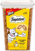 Temptations Classic Crunchy and Soft Cat Treats, Tasty Chicken, 30 oz