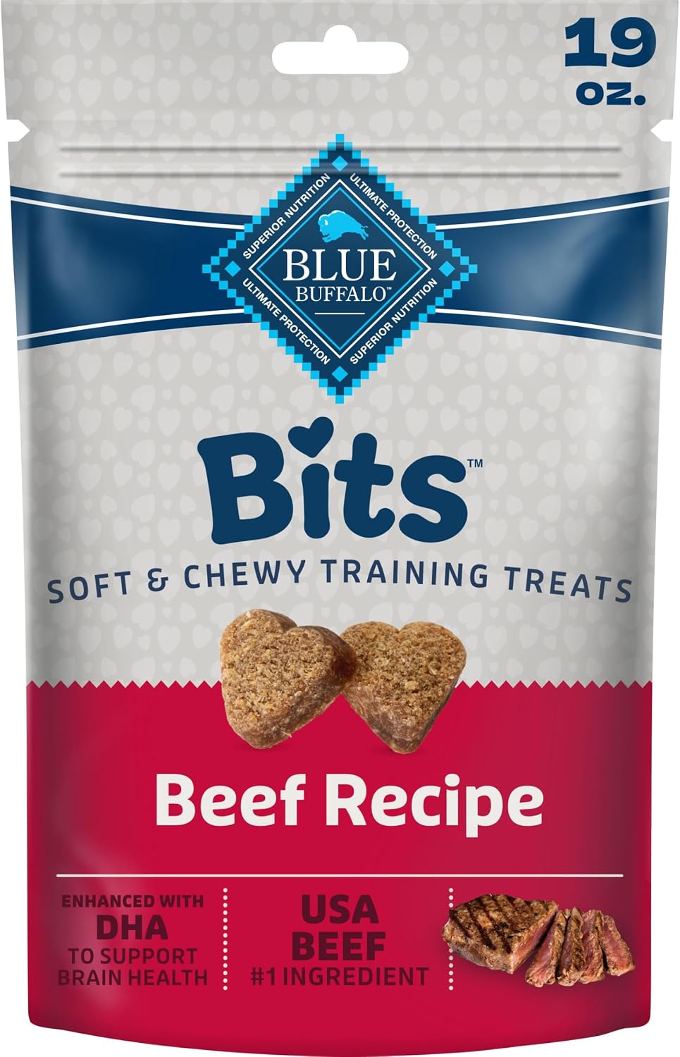 Blue Buffalo Bits Salmon Training Treats, 4 oz
