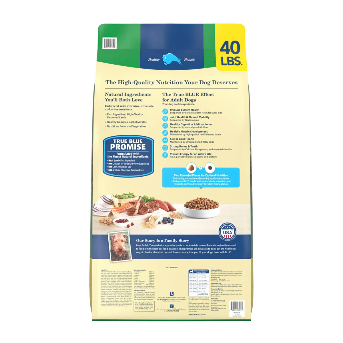 Blue Buffalo Life Protection Formula Chicken Adult Dry Dog Food, 5 lb