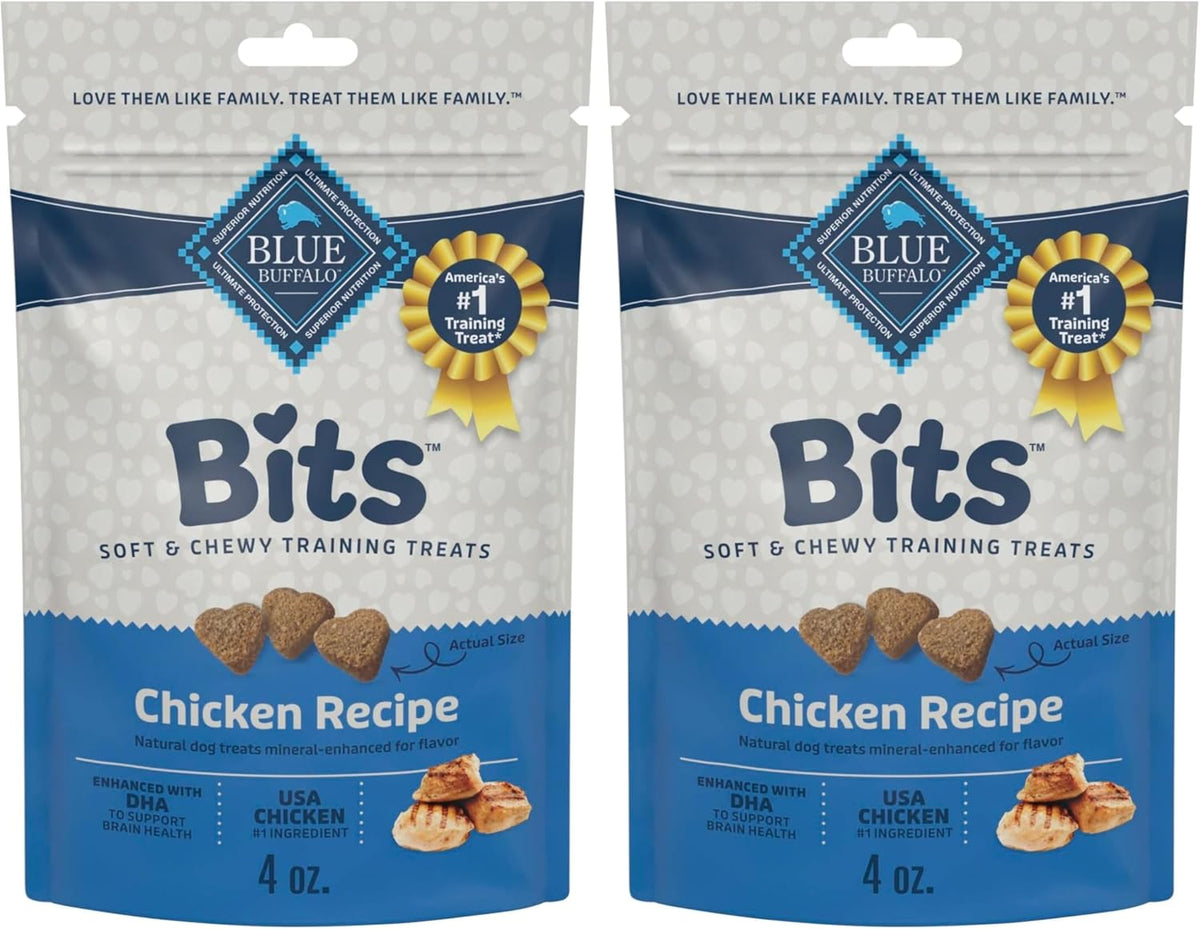 Blue Buffalo Bits Salmon Training Treats, 4 oz