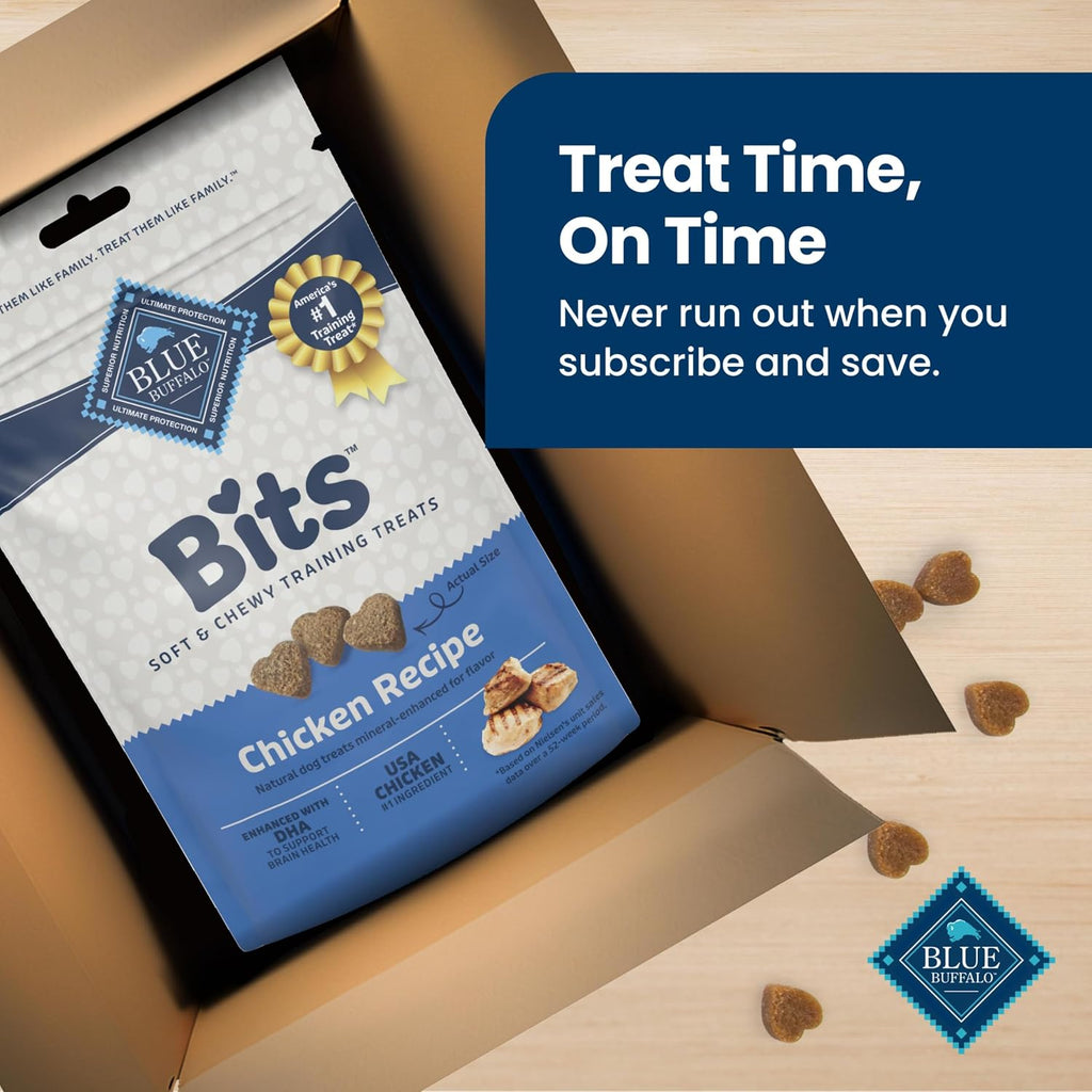 Blue Buffalo Bits Salmon Training Treats, 4 oz