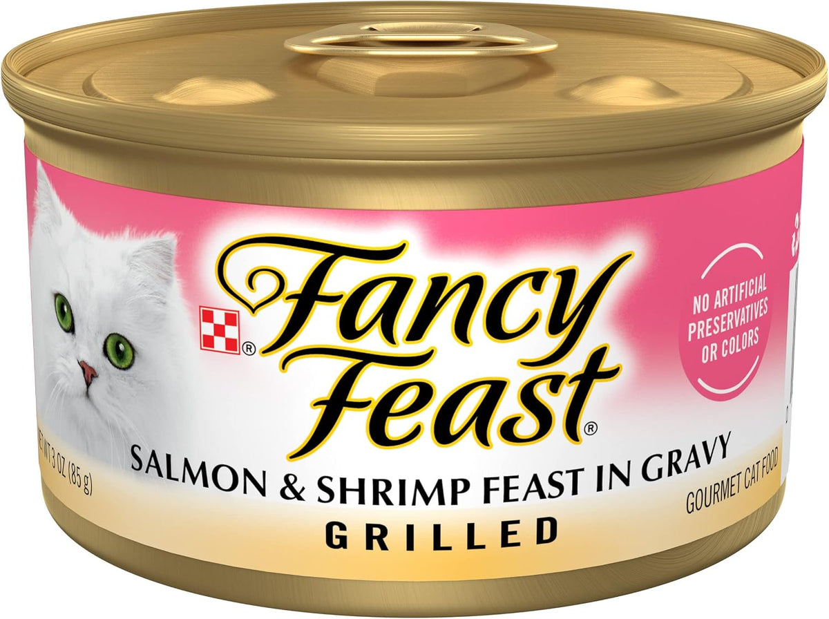 Purina Fancy Feast Gravy Lovers Wet Cat Food, 3 oz Cans, 30-Pack