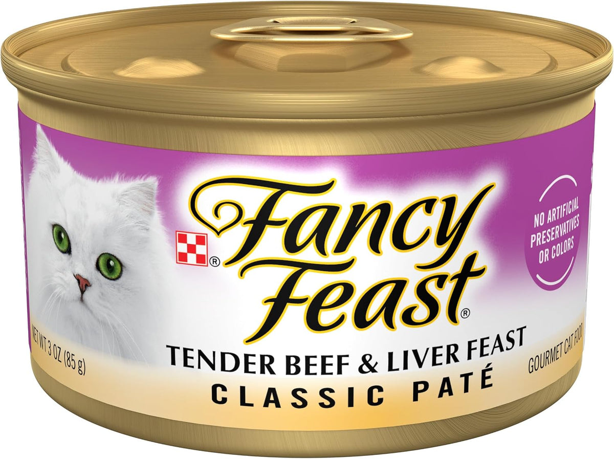 Purina Fancy Feast Gravy Lovers Wet Cat Food, 3 oz Cans, 30-Pack