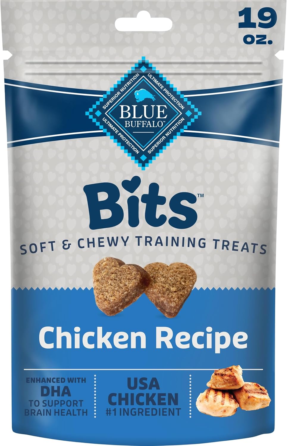Blue Buffalo Bits Salmon Training Treats, 4 oz