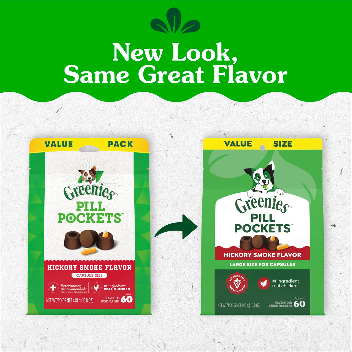 Greenies Pill Pockets Large Size Dog Treats, Peanut Butter, 15.8 oz