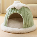 Toast Bread Cozy Calming Cat Bed